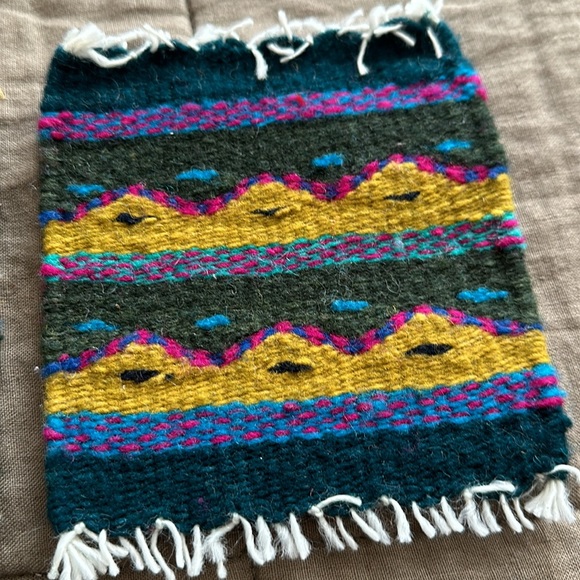Aztec Blanket Coasters - Picture 2 of 2